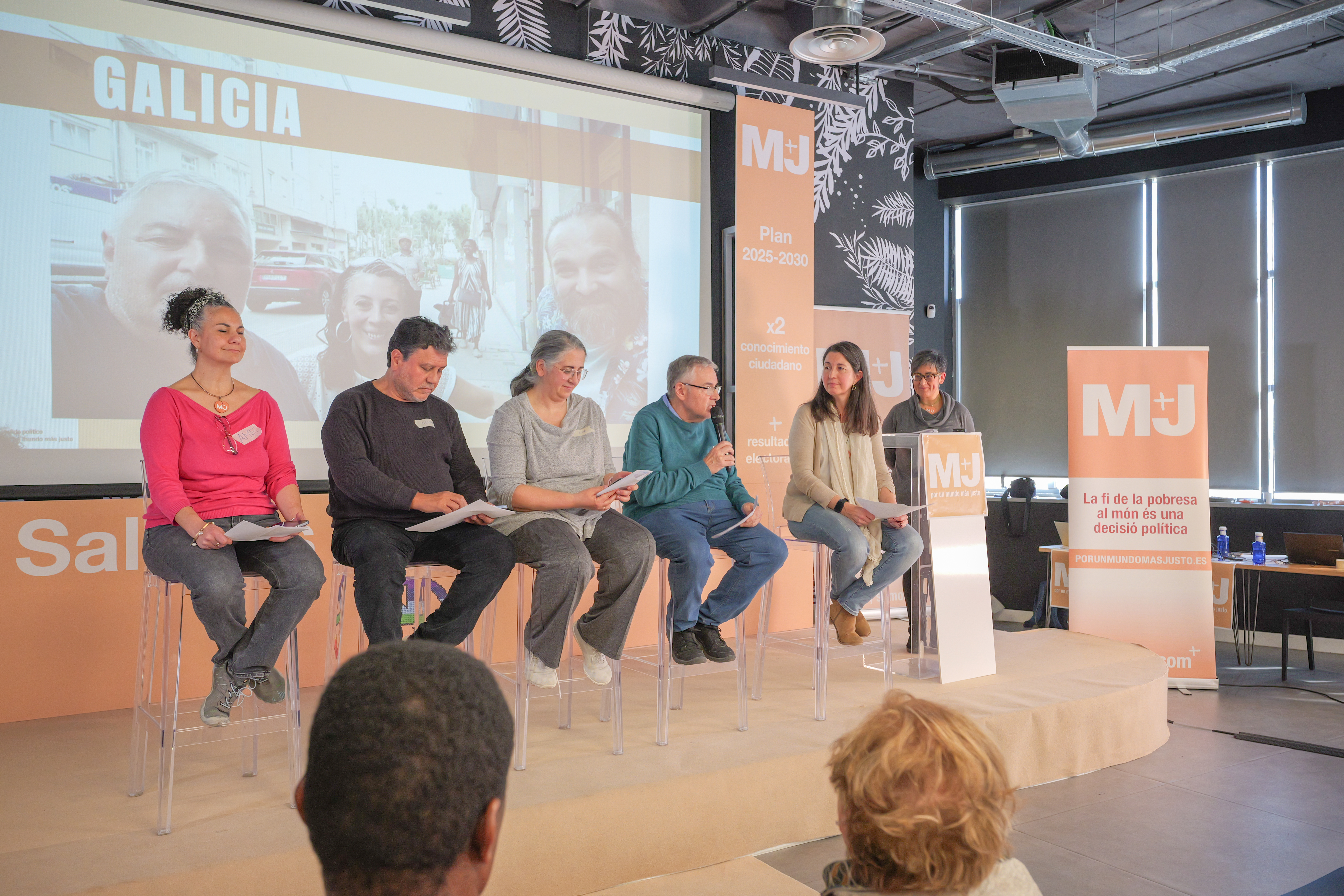 Panel Galicia en el Congreso de M+J
