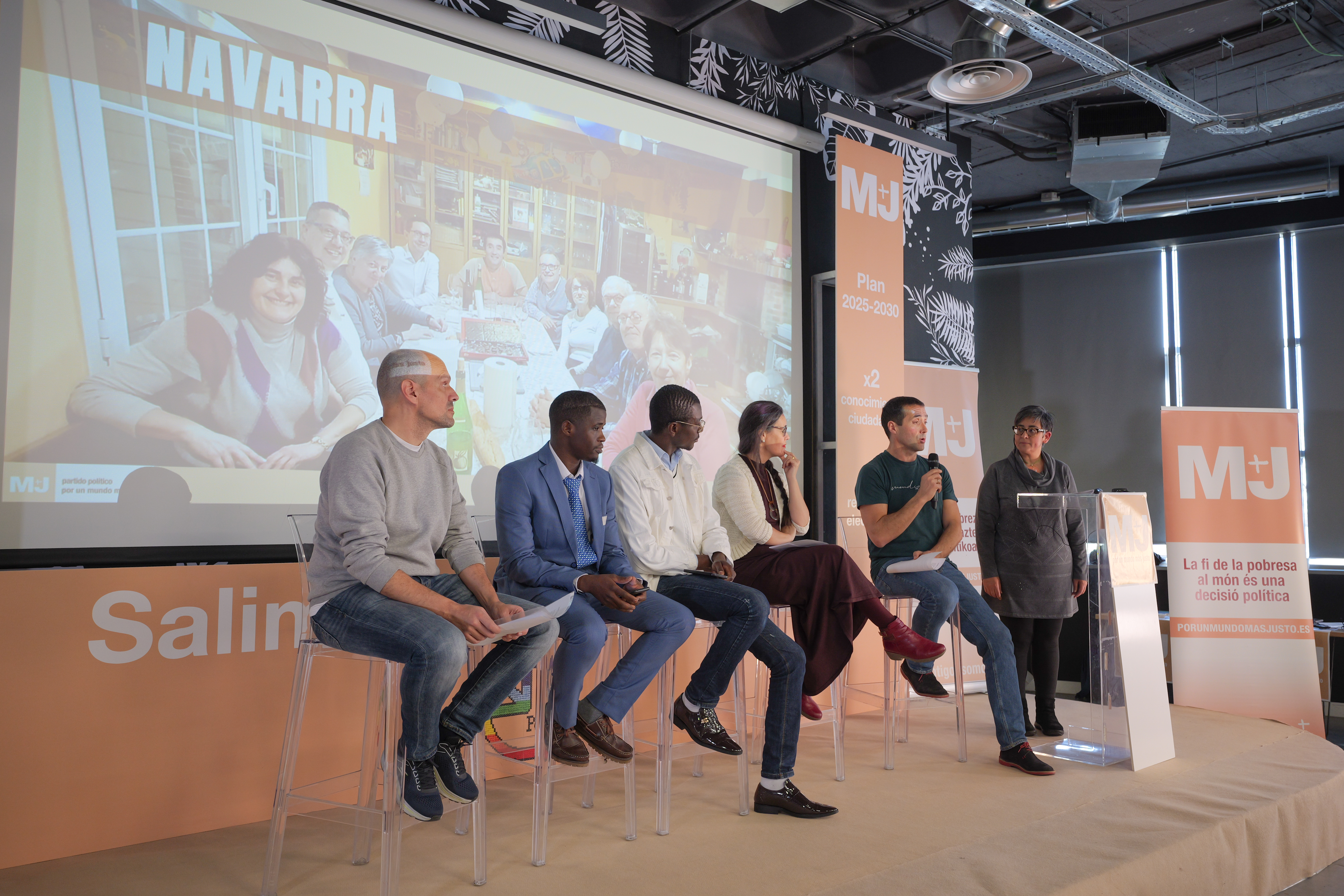 Intervención en el Congreso de M+J